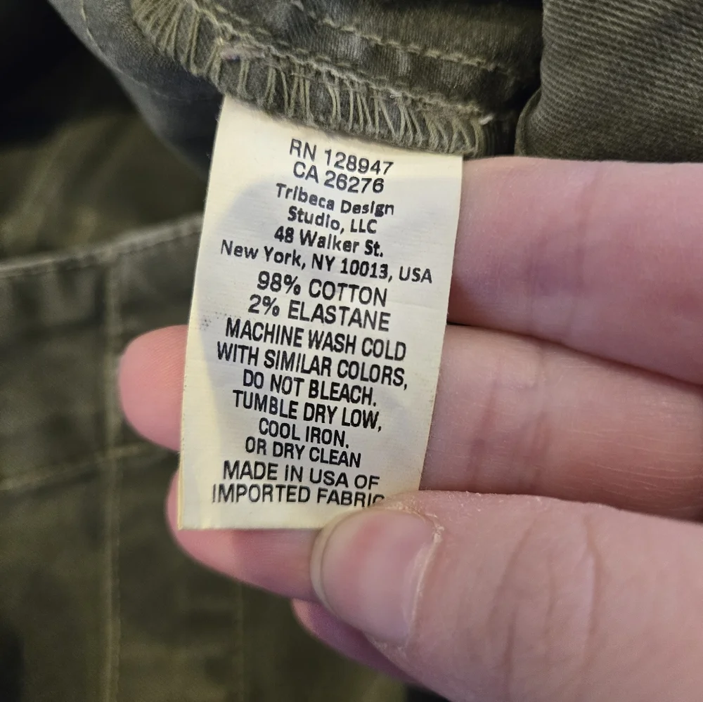 Nili Lotan French Military Crop Pant Size 0 - Picture 13 of 13